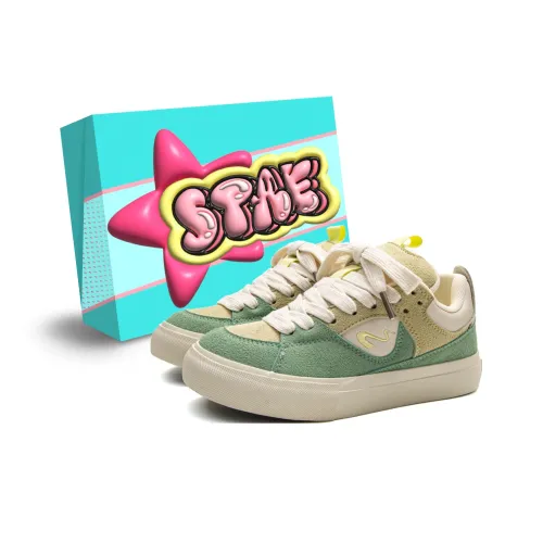 STAE Slip-resistant Abrasion-resistant Low-top Skateboarding Shoes Women's Box Included STAE Противоскользящие Износостойкие Низкие Кеды для Скейтбординга Женские Коробка Включена