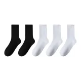 5 пар (2 черных + 3 белых)