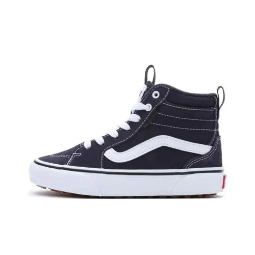 Vans Filmore High Топ Детские Скейтбординги Синий Подростки
