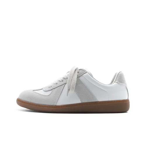 Cleverneonmore Низкие кроссовки для скейтбординга унисекс белые