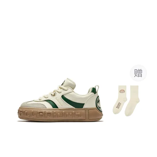 Палладий Немецкие армейские кроссовки Музыкальная Записка Обувь Низкий Топ Кроссовки для скейтбординга Унисекс Зеленый Белый