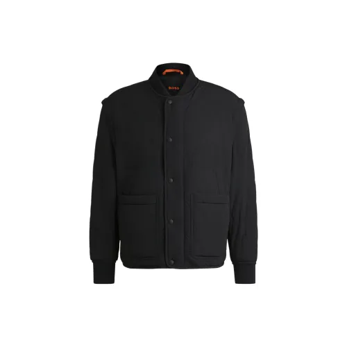 Hugo Boss Черный Мужской Пуховик