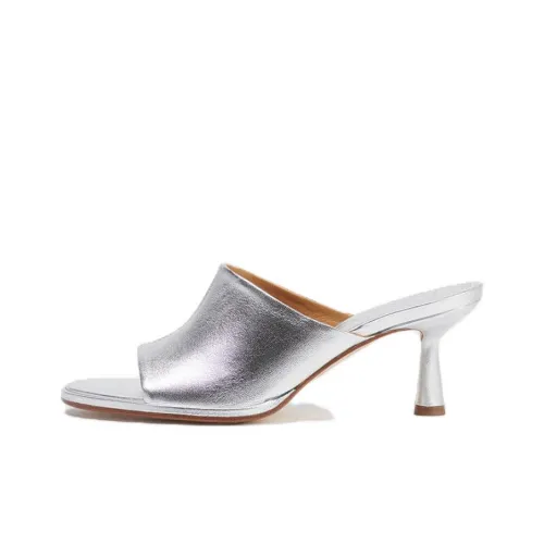 Aeyde Слипоны Женские Серебряные