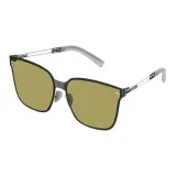 FD439 Темно-серая оправа + зеленые линзы TP203