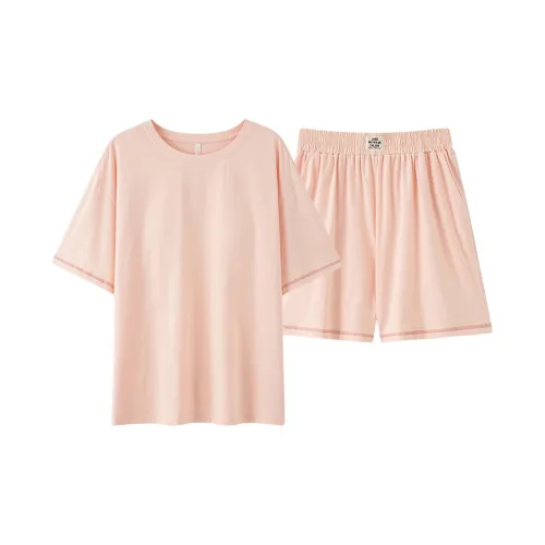 White Ran Пижамный комплект женский оранжевый розовый