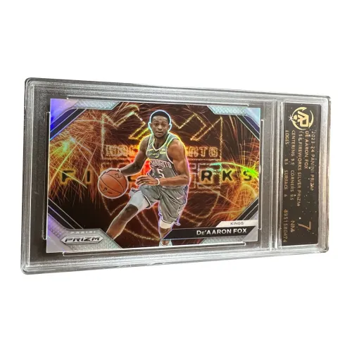 PANINI Kings D'Aaron Fox Little Fox Silver Foil Holographic Card Firework RPA High Score Star Card Rare Card