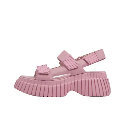 CAMPER BCN One Ремень Сандалии 6,6 см Женские Розовый
