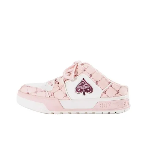 Boy London Износостойкие Домашние тапочки Женские Розовые