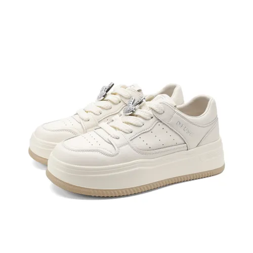 D Fuse SCANDINAVIA противоскользящие устойчивые к истиранию легкие низкие кеды для скейтбординга женские бежевый серебристый