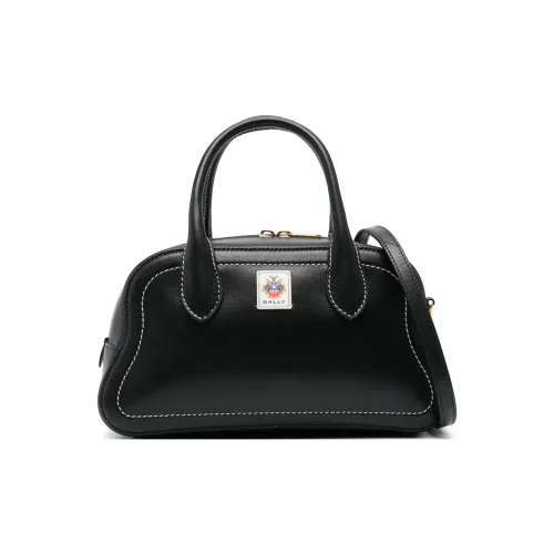 BALLY Телячья кожа Сумка через плечо Сумка Женская Черная