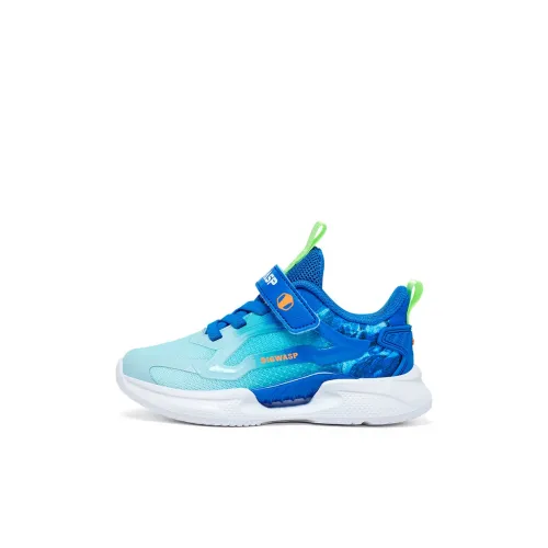 BIG WASP Противоскользящий Устойчивый к истиранию Отскок Дышащий Легкий Амортизация Детские беговые кроссовки Детский