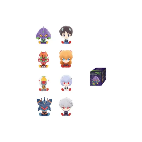 TOP TOY ЭВА Евангелион Мини Sit Коллекция Слепые коробки Одиночная Слепая коробка Коробка 8 шт