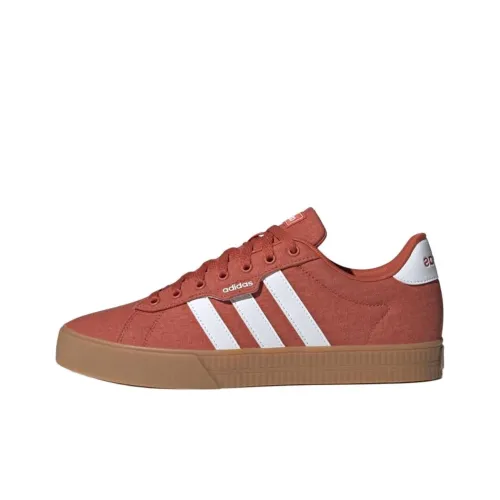 Adidas DAILY 3 Slip-resistant Abrasion-resistant Low Top Skateboard Shoes Men's Orange Adidas DAILY 3 Противоскользящие Устойчивые к истиранию Низкие Кеды Скейтборд Мужские Оранжевые