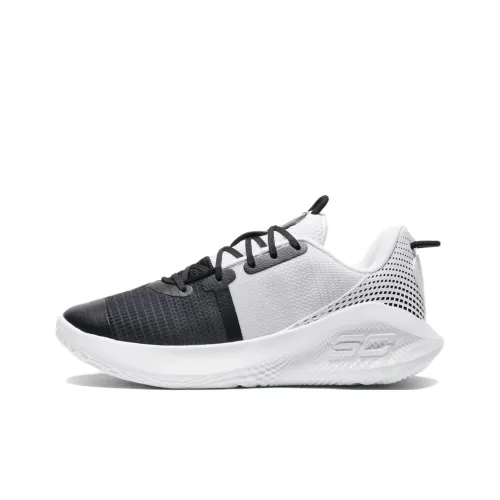 Under Armour Curry 6 Баскетбольные кроссовки Низкий Топ Белый Черный Мужской