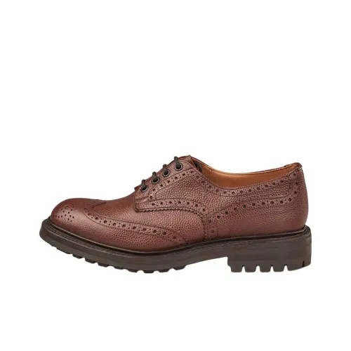 Tricker's Мужская повседневная обувь, низкий топ, коричневый, мужской