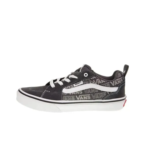 Vans Filmore Low Топ Детские Скейтбординги Серый Подростки