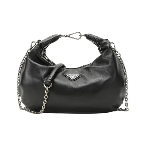 PRADA Sheepskin Bag Standard Women's Black