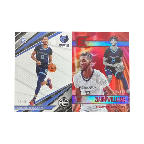 Панини 2021 22 Гризли Зиа Уильямс 99 Джерси 149 Джерси Спортивные Карты 2 шт