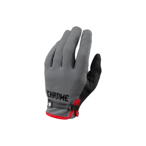 Chrome Hearts Полиэстер Спортивные Перчатки Унисекс Серый
