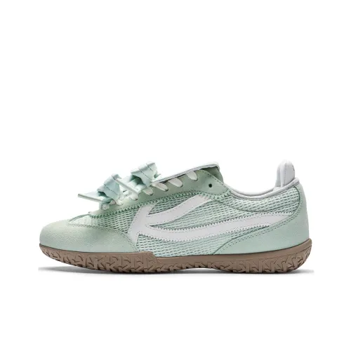 KAPPA Kite Износостойкие Дышащие Низкие Беговые Кроссовки Женские Аква-Зеленый