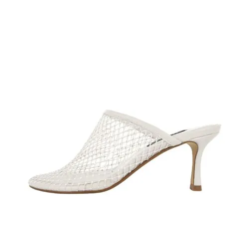 SENSO Резиновая подошва Домашние тапочки 7 см Женские Белые