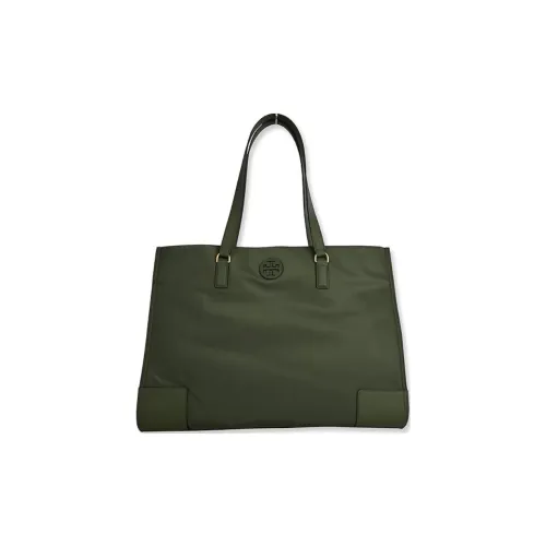 TORY BURCH Ella Нейлон Тоут Сумка Сумка для покупок Сумка на плечо Сумка Большая Женская Пальмовый лист Зеленый