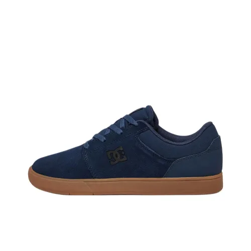 DC Shoes Crisis 2 Low Топ Скейтборд Кроссовки Мужские Морской Синий