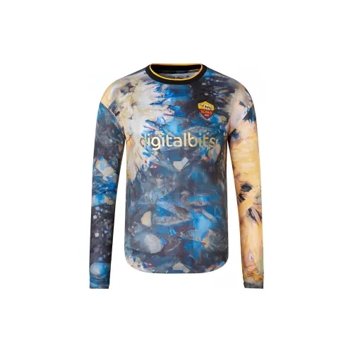 New Balance совместная линия Синяя Мужская T-рубашка