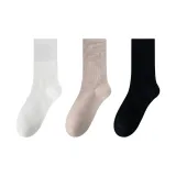 [3 Пары] Черный/Белый/Офф-Фиолетовый