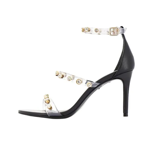 SOPHIA WEBSTER ROSALIND Gem MID one Ремень Сандалии 8,5cm Женские Черный