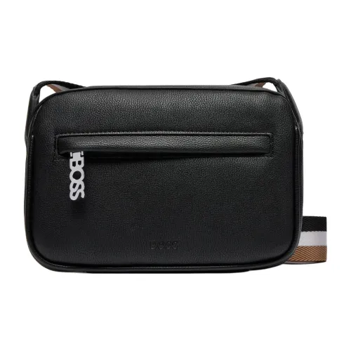 BOSS Искусственная кожа Camera Сумка Плечевая сумка Маленькая Женская Черная