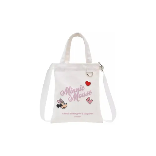 Disney Полиэстер Тоут Сумка Сумка для покупок Сумка на плечо Сумка Маленькая Женская Белая