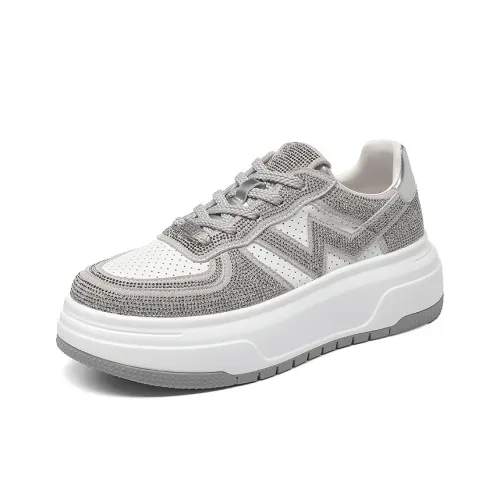 KEJIANNI Slip-resistant Abrasion-resistant Lightweight Low-Top Skateboarding Shoes Women's KEJIANNI Противоскользящие Износостойкие Легкие Низкие Кроссовки для Скейтбординга Женские