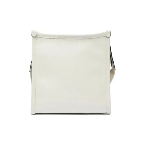 LANCEL Сумка через плечо из коровьей кожи унисекс белая