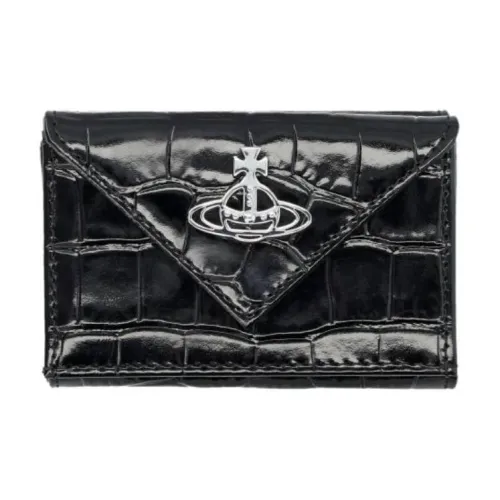 Vivienne Westwood Кошелек из коровьей кожи женский черный