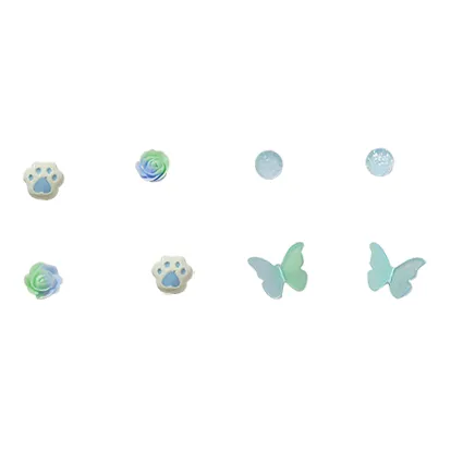 WANLIACC Сплав Серьги-гвоздики Женские