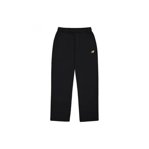 New Balance совместный бренд SS25 Вязаные тренировочные штаны Мужские Черные