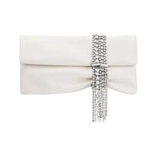 Jimmy Choo Кожа Клатч Женская Белая