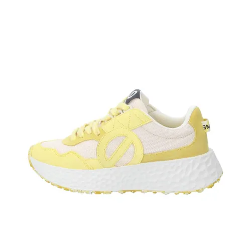 NO NAME Беговые кроссовки Low Top Желтые Женские