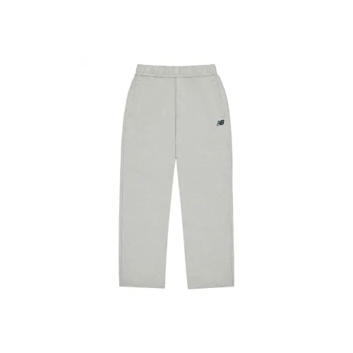 New Balance совместный бренд SS25 Вязаные тренировочные штаны Мужские Серые