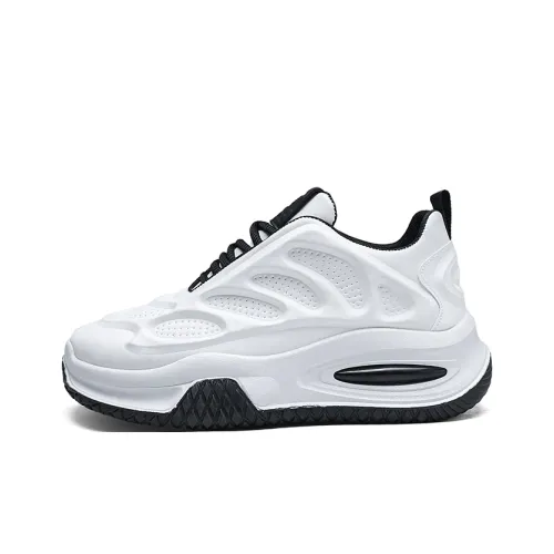 JANECO Противоскользящие устойчивые к истиранию низкий топ кроссовки с толстой подошвой мужские