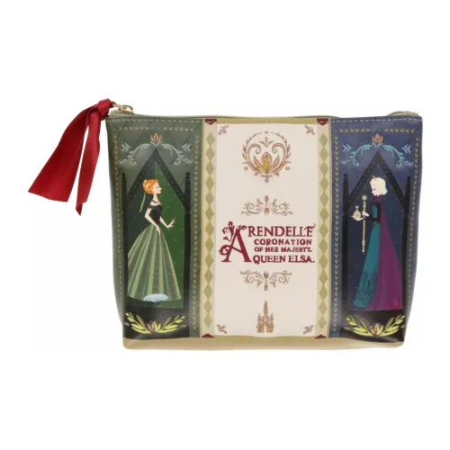 Disney Кожа Клатч Женский Зеленый и Синий