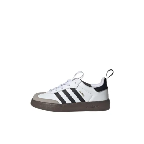 Adidas Originals AdiFOMSamba Детские тренировочные кроссовки Белый Черный Crom Серый Детский