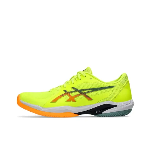 ASICS SOLUTION SWIFT FF 2 Low Топ Теннисные Кроссовки Мужские Желто-Оранжевые