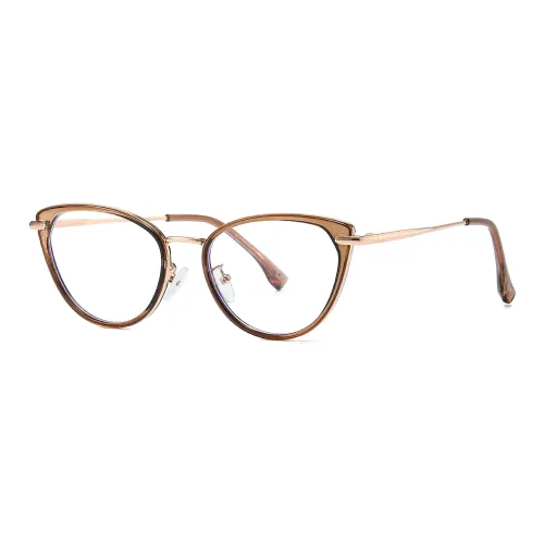 JIANGDAREN Сплав TR Памятный пластик Кошачий глаз Оправы для очков Женские