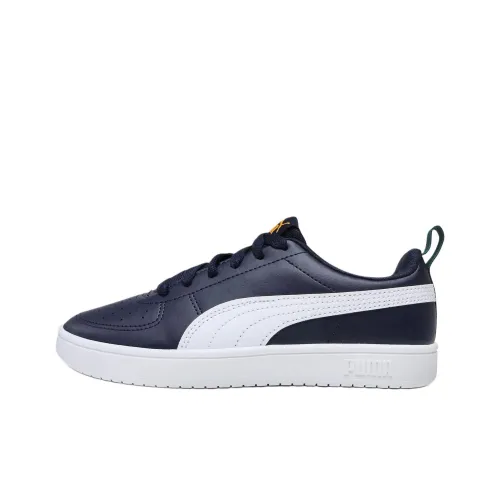 PUMA Rickie Low Топ Детские Скейтбординги Синий Подростки