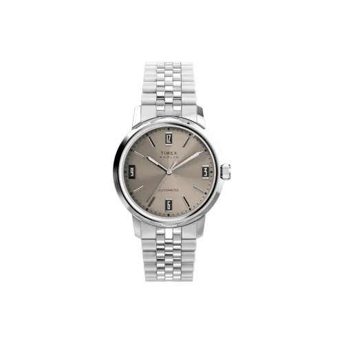 TIMEX Автоматический Механический Механизм Мужские Часы 40 мм Серый