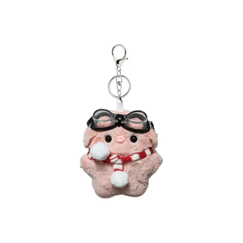 HAKASSA ORIGINALS Pilot Piglet Charm Plush Pendant 11cm Рекомендуемая высота