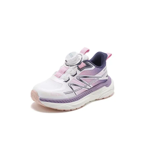 ABC KIDS Противоскользящие Анти-KICK Легкие Амортизация Низкий Отскок Низкие Кроссовки для Бега Белый Розовый Фиолетовый Детские