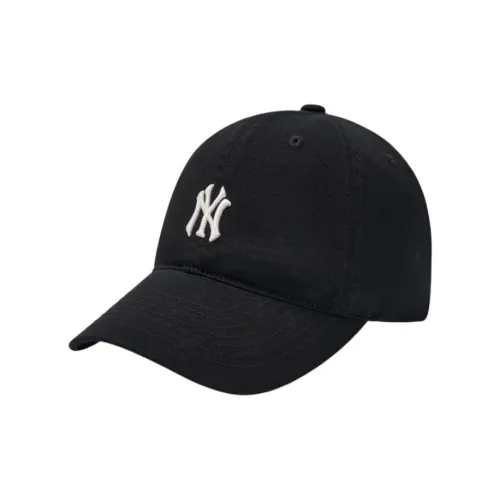 Бейсбольные кепки MLB Base Logo из хлопка унисекс черного цвета